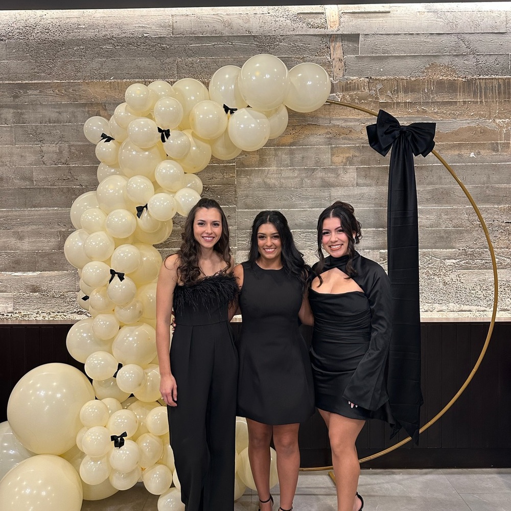 Black holiday jumpsuit